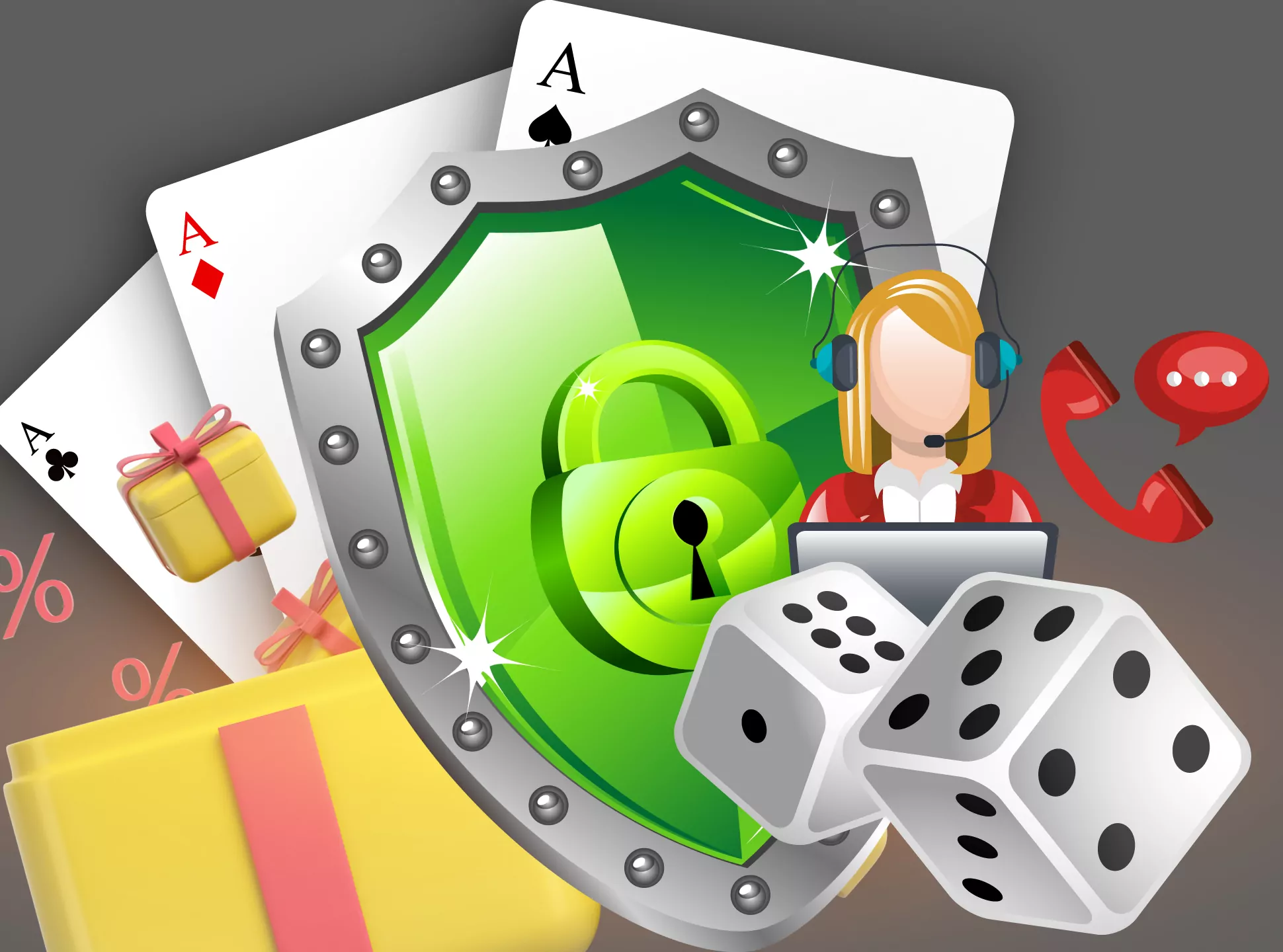 There are several criteria that we use to rate the casino apps.