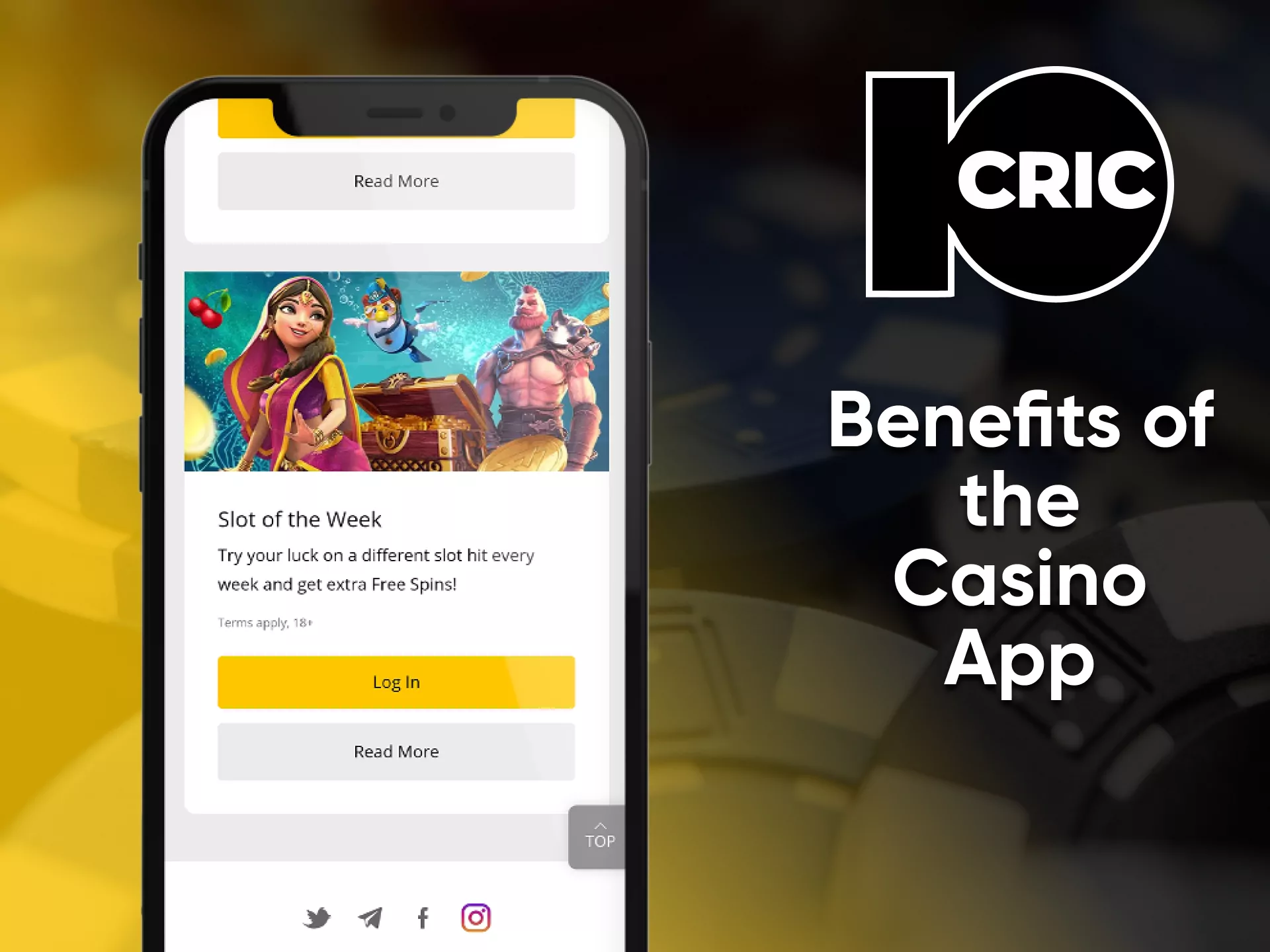 Choose the best casino gaming app from 10cric.