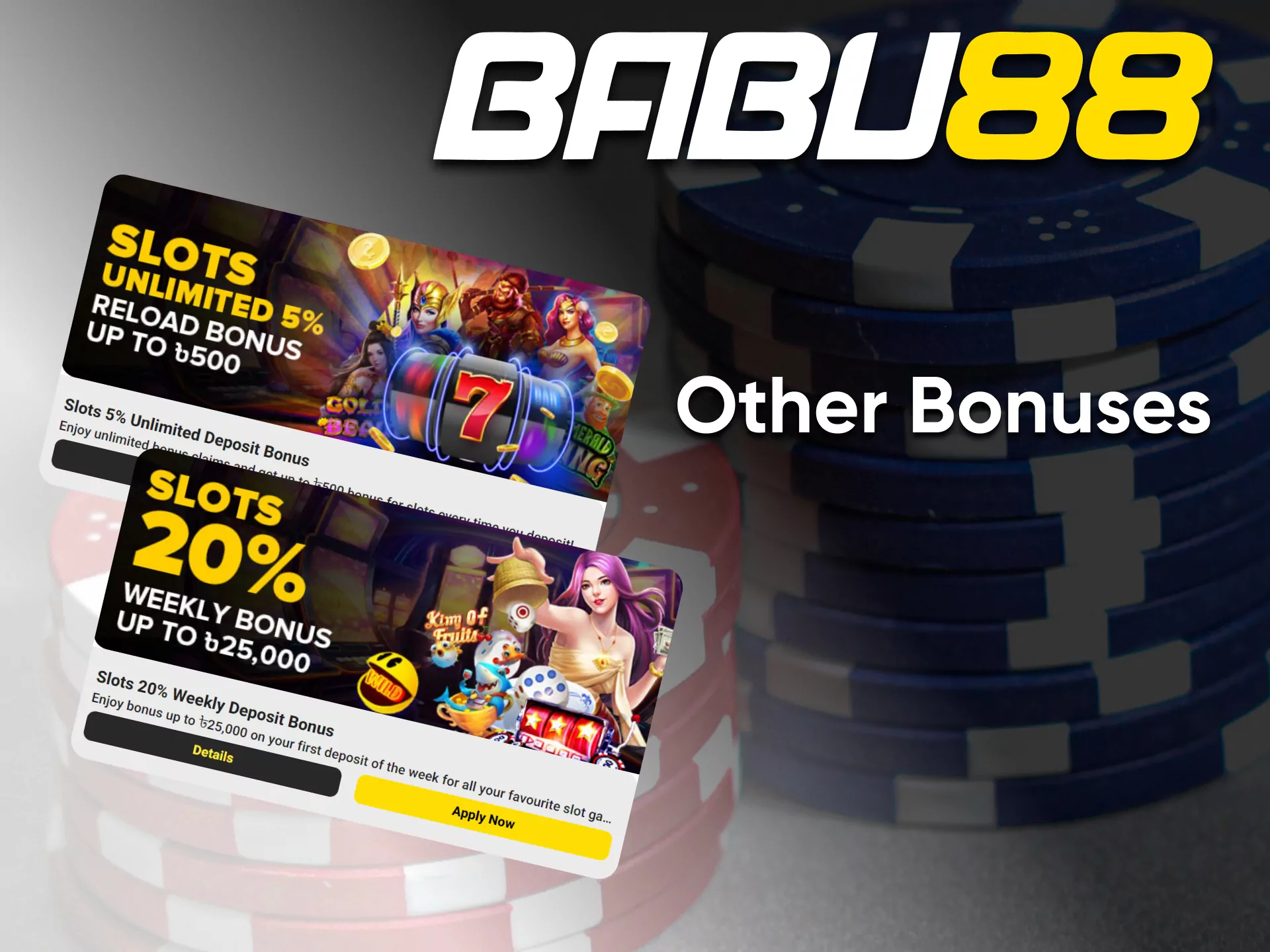 By playing games from Babu88 casino you get a lot of bonuses.