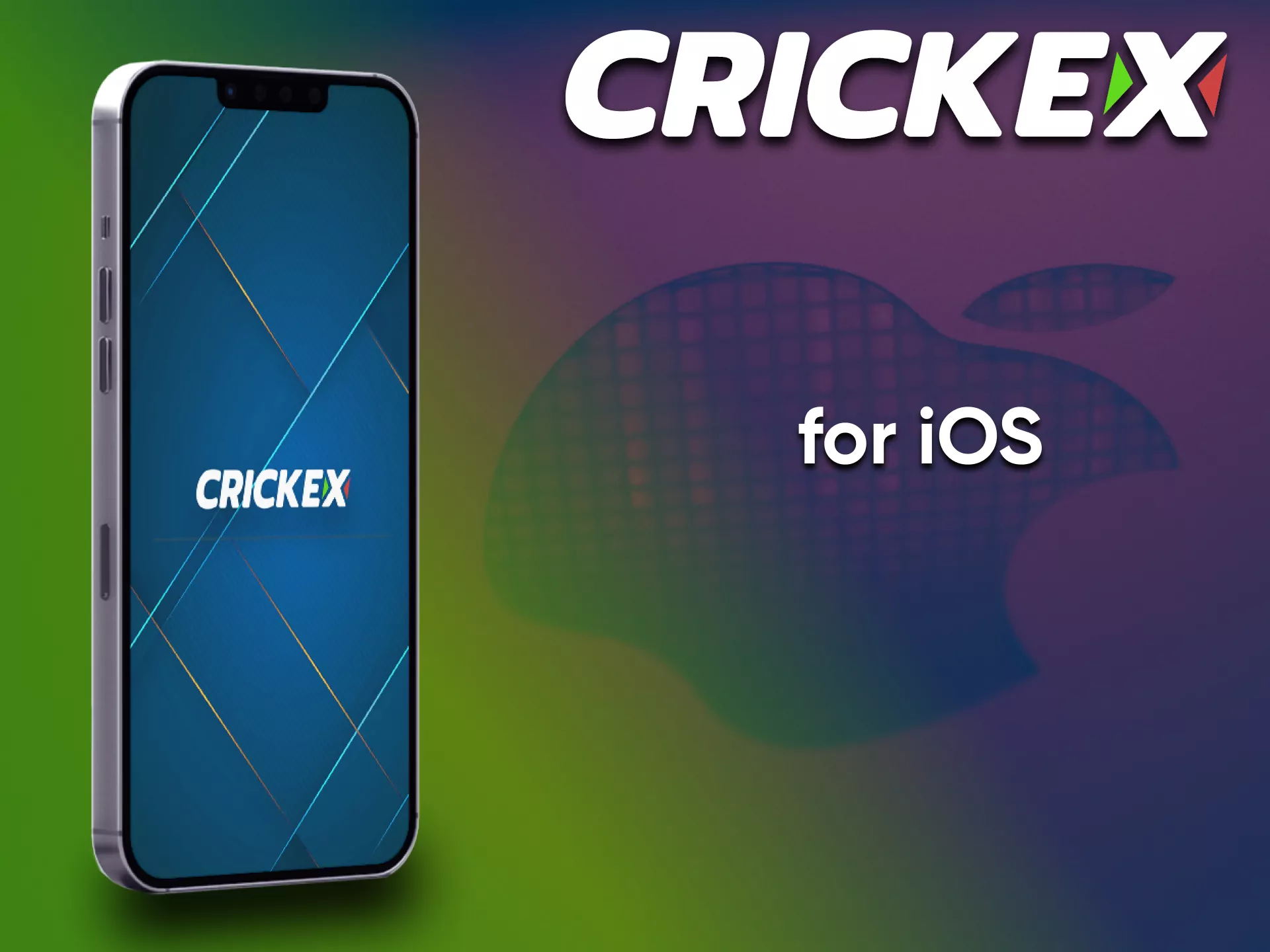 Use your iOS device to play Crickex casino.