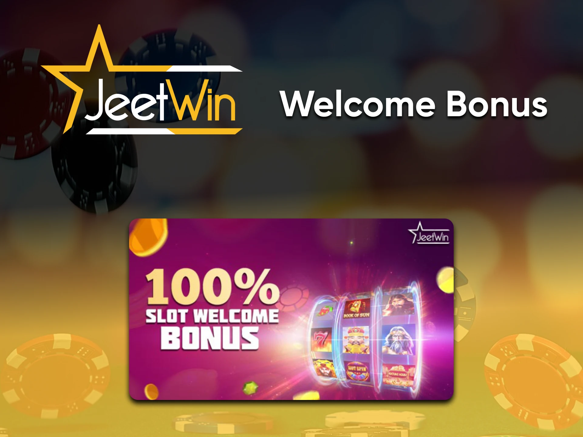 Fund your Jeetwin casino gaming account and get a bonus.