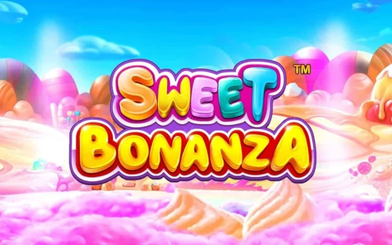 Play Sweet Bonanza slot at 1xbet online casino.