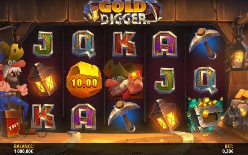 With 4rabet try the game Gold Digger.
