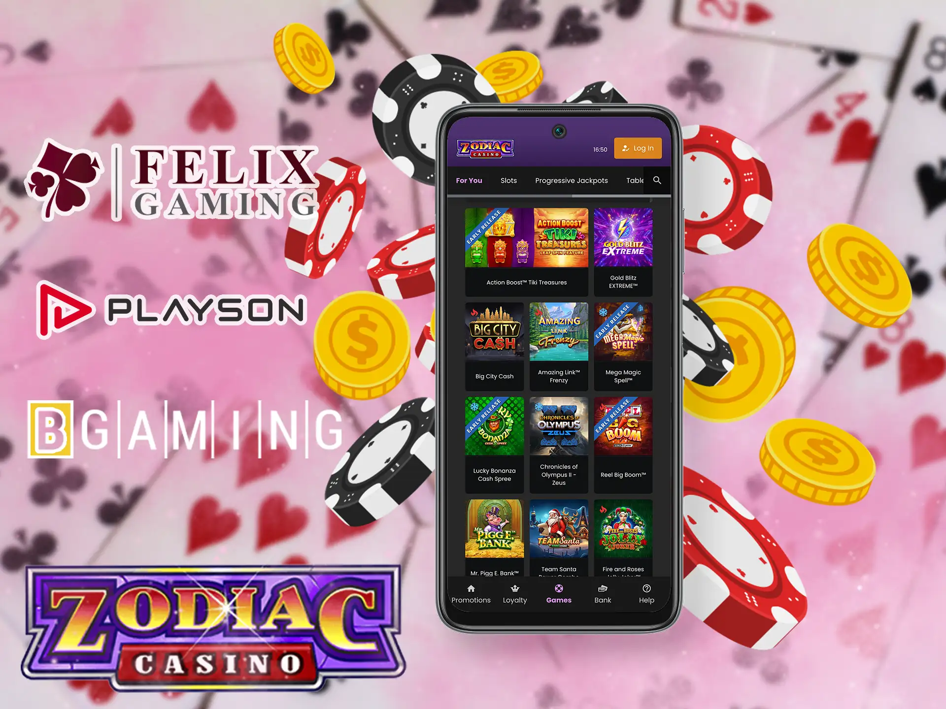 Only cool game developers are waiting for you, you will only get a pleasant experience from the casino platform Zodiac Casino.